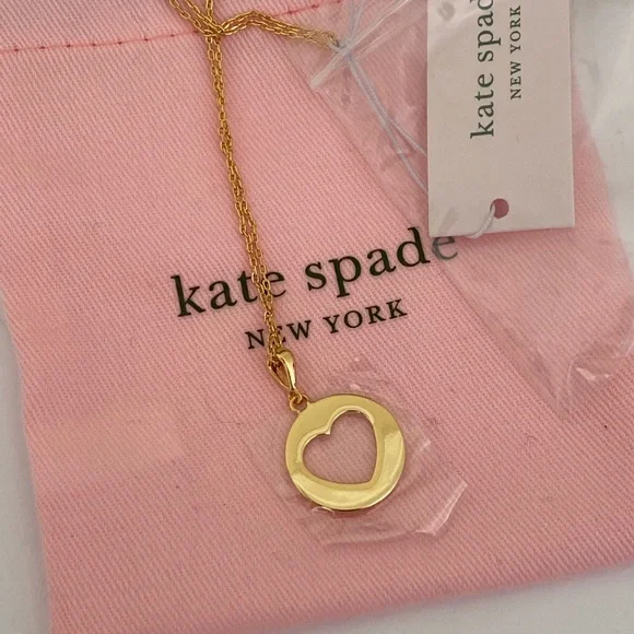 Kate Spade Heart Necklace - Picture 1 of 5